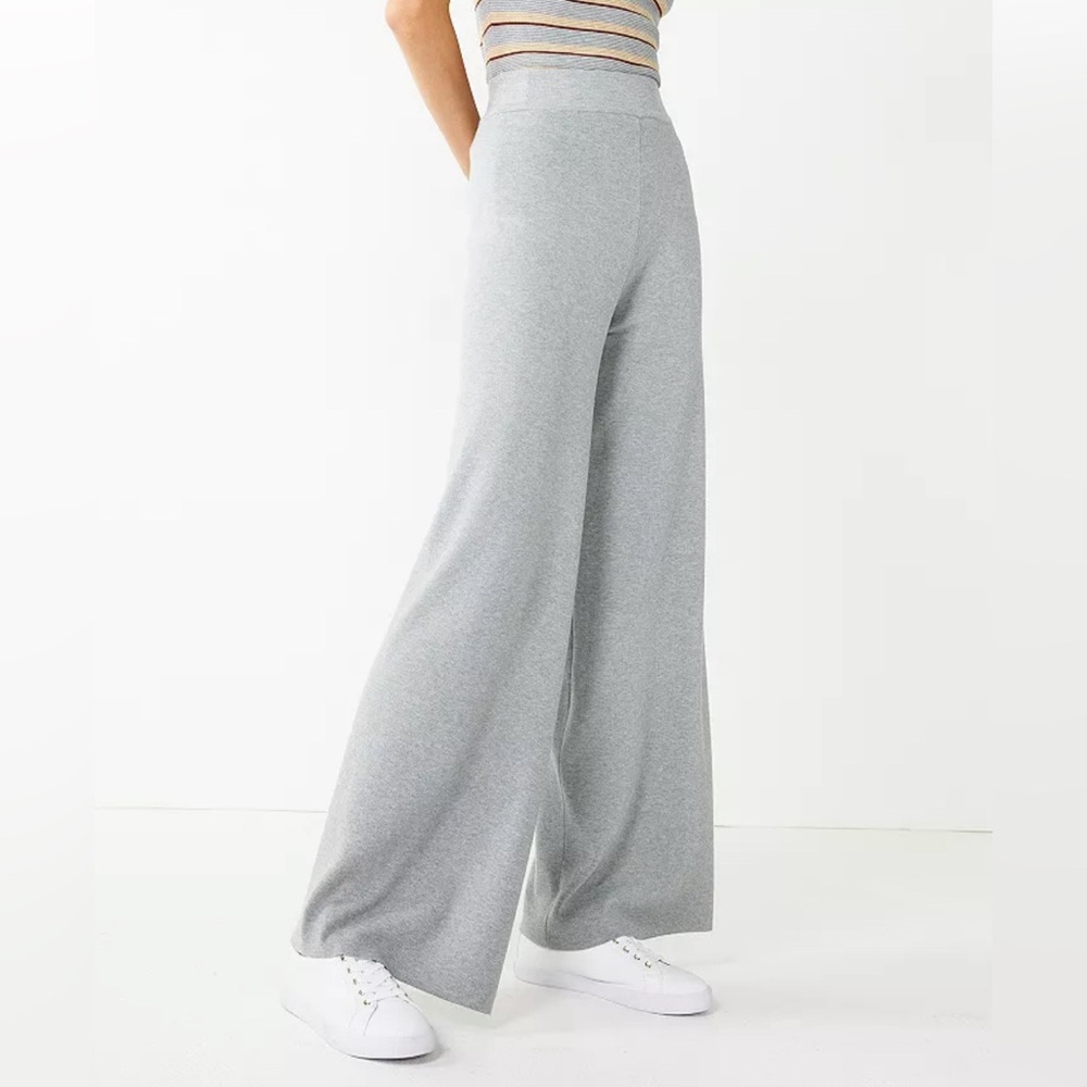 Cara Santana x Nine West Wide Leg Knit Pants